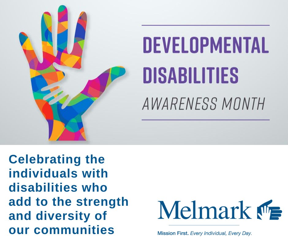 MelmarkNE's tweet photo. Recognizing March as Developmental Disabilities Month #MissionFirstEveryIndividualEveryDay https://t.co/yeJYCFg2y3