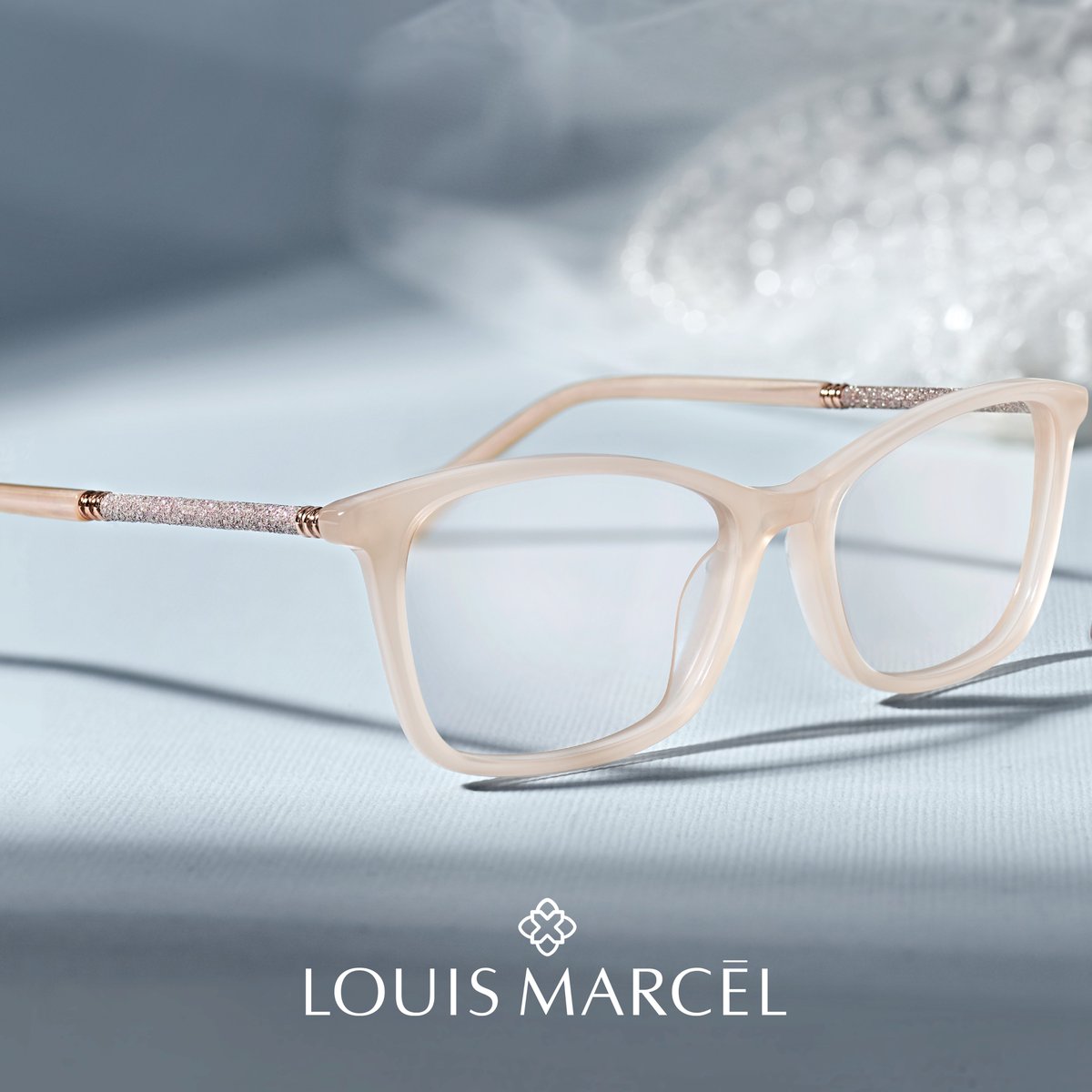 eyespaceeyewear's tweet photo. Luxury epitomised; the timelessly elegant LM1511 has a pearled ivory acetate frame complete with sparkling Swarovski fabric temples. https://t.co/5EQdaQIPHd