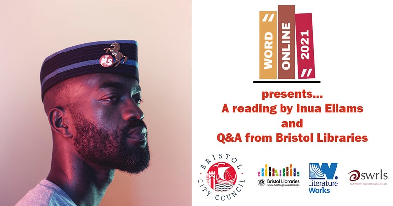 Bristol Libraries (@bristollibrary) on Twitter photo #WordOnline makes its first stop at Bristol Libraries! ✨ We're delighted to be hosting <a href="/InuaEllams/">The Typo King FRSL / FRSA</a> for an online reading and Q&A on Thurs 15th April. Tickets are free! Save your space here on Crowdcast: crowdcast.io/e/wobristol
<a href="/LitWorks/">Literature Works</a> <a href="/BristolCouncil/">Bristol City Council</a> <a href="/swrlscoord/">Swrls</a> #Poetry #WordOnline makes its first stop at Bristol Libraries! ✨ We're delighted to be hosting <a href="/InuaEllams/">The Typo King FRSL / FRSA</a> for an online reading and Q&A on Thurs 15th April. Tickets are free! Save your space here on Crowdcast: crowdcast.io/e/wobristol
<a href="/LitWorks/">Literature Works</a> <a href="/BristolCouncil/">Bristol City Council</a> <a href="/swrlscoord/">Swrls</a> #Poetry