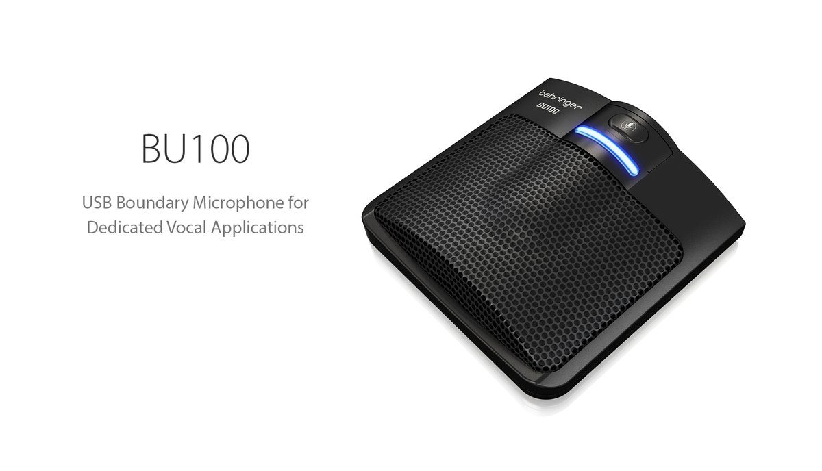 Behringer's tweet photo. BU100
🔗 https://t.co/2T47le6Bwx
Whether you’re podcasting, gaming, or conferencing you want a USB microphone that delivers a wide and linear frequency response.
List Price: $49
#Behringer #BU100 #USBMic #Streaming #Podcasting #Gaming #Recording #ConferCalls #Microphone https://t.co/F79MfDtlwi