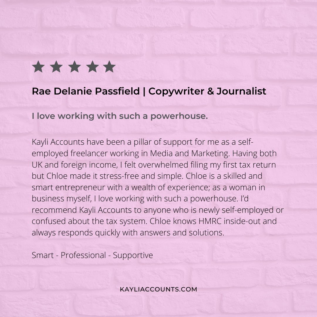 Smart, Professional, Supportive. 

What 3 words would your clients use to describe you? 

Ask them! It might just make your day 😊 
#womeninbusiness #womeninbusinessuk #clienttestimonial #review #accountant #accountancy #accountingservices #client #smallbusinessowner