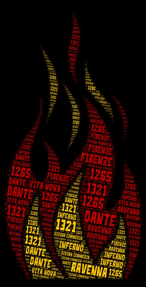 brismondots's tweet photo. Anche per Riccardo M. wordart serve a ricordare opere a date ... #DanteSocial 
@MuseFVG https://t.co/Ff3t2II45A