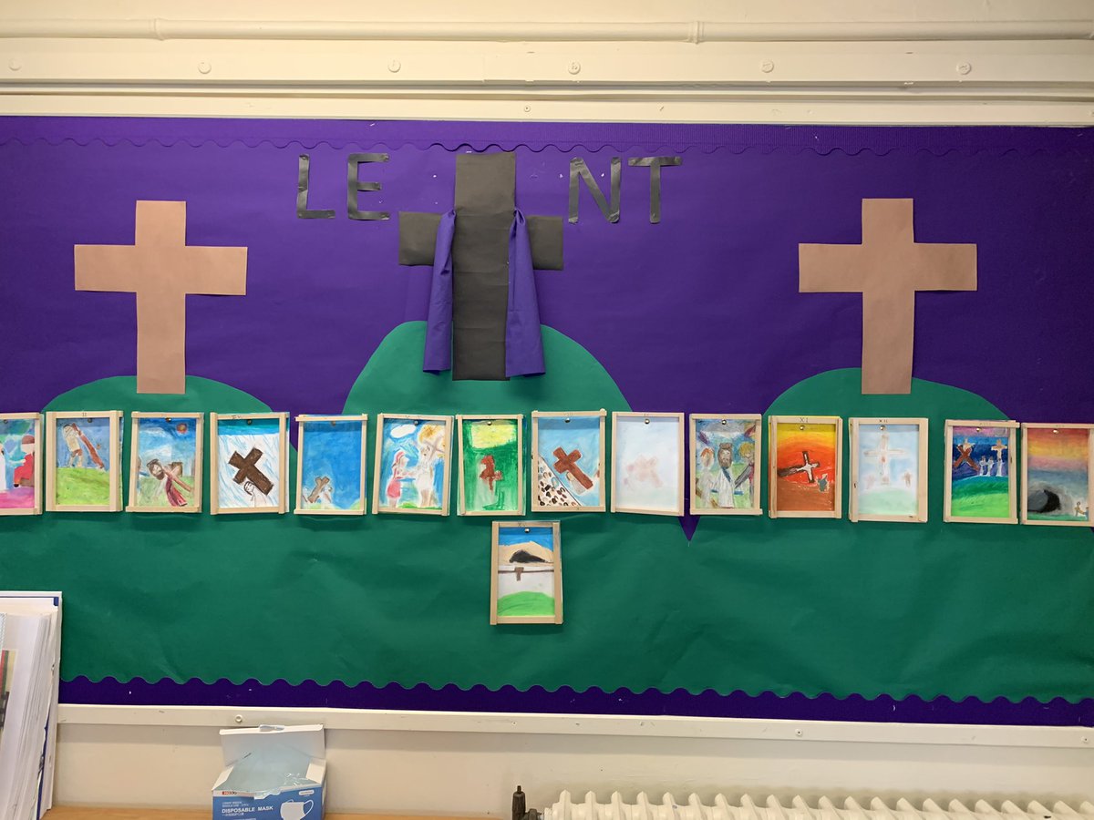 St_Annes_School's tweet photo. Year 6’s Stations of the Cross https://t.co/1BH8B6WBv8