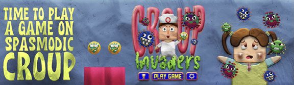 KrebsCyQjiel's tweet photo. I encoded a video game called Croup Invaders! Did you know the coronavirus can cause croup?  Play this video game to let children know what a nurse does to combat viruses!

#VaccineSavesLives
#USTResbaCONa 
#NursingAtTheTimeofPandemic 
#ExcellenceAndHeart
#USTCoN75thAnniversary https://t.co/WTe4OxoDCs