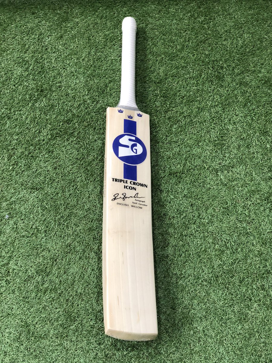 Allthegear99's tweet photo. SG Triple Crown Icon #Cricket #Bat

Made from English willow.
Hand picked.
Round handle.
Mid to Low Sweet Spot.
Comes with a free bat cover.

Weight: 2lb 9oz
Edges: 34mm
Grains: 7

Price:
£134.99 + shipping 

#believebecome #sg #tcs #bestbats #pingkings https://t.co/o7w40UFjLS