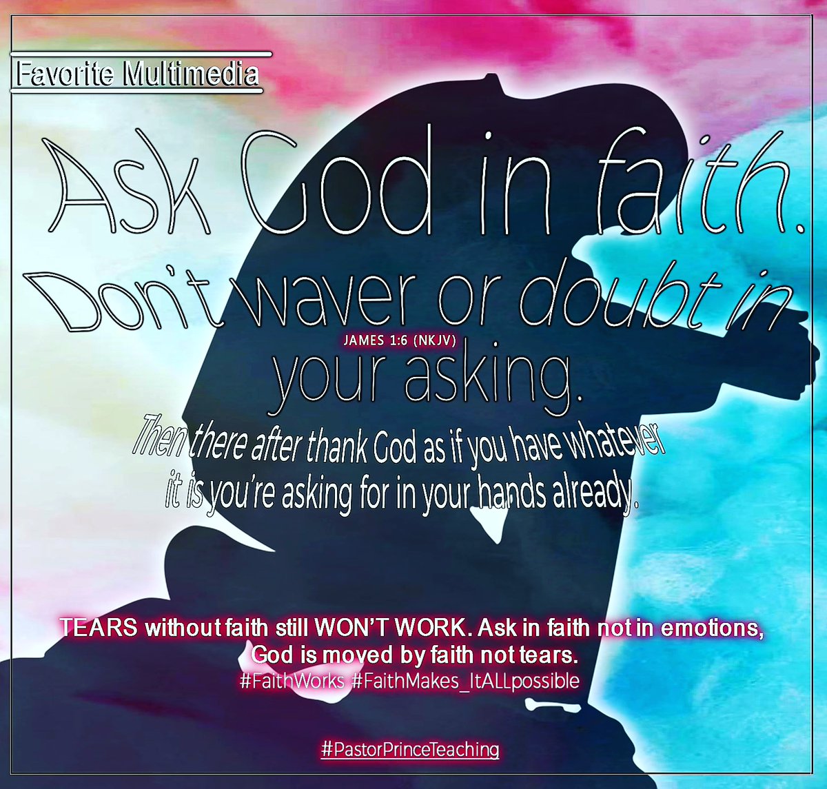 FavoriteMnstry's tweet photo. This is how to possess your possessions. If the almighty God used faith to create all the beauty we behold in this entire universe. You need to use your faith too. #FaithSeries Ooh how great it is to learn the Word of God, thank You Lord Jesus. #EasterFriday_AndSundayLoading...π https://t.co/izhApq9aIa