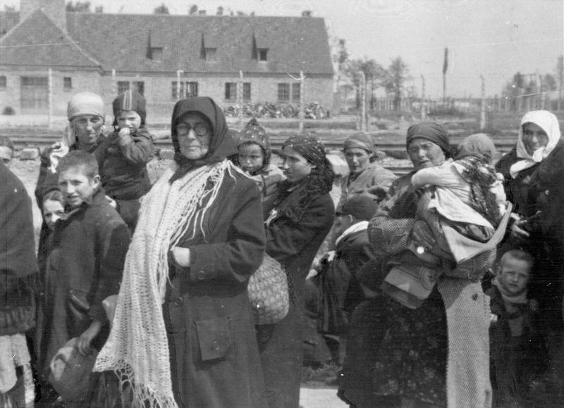 AuschwitzMuseum's tweet photo. From transports of Jews deported by Germans for extermination to #Auschwitz SS doctors selected hundreds of thousands of women &amp; girls to be murdered in gas chambers immediately after their arrival. Pregnant women &amp; mothers with babies were murdered too. https://t.co/o7bFUL7hIh