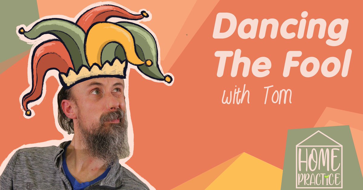 Stopgapdance's tweet image. NEW Home Practice class! Join Tom for 'Dancing The Fool' 👉  bit.ly/DancingTheFool 

The Fool is a kind of energy in us all - disrupting flow and bringing new perspectives. This session is designed to invite the Fool into our dancing - find some playfulness!
#OnlineDanceClasses