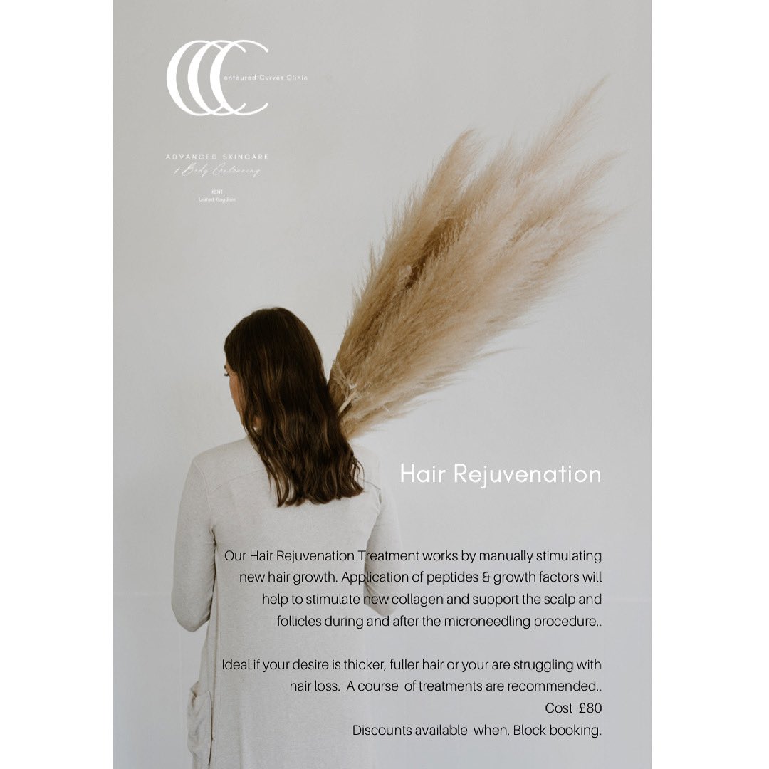 ContourMyCurves's tweet photo. ##hairloss #hairthinning  we’ve got you covered ⚡️ Lockdown stress has taken its toll on many peoples skin and hair.. this hair rejuvenation treatment is one of many post lockdown remedies available at our #clinic https://t.co/9Y3S3mrd5B
