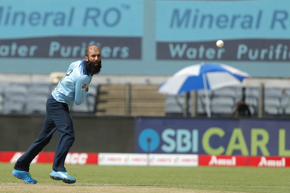 WisdenCricket's tweet photo. Dots: 19
Boundaries conceded: 1
Economy rate: 4.70

An excellent, economical spell from Moeen Ali comes to an end.

#INDvENG https://t.co/BRV74qH9wb