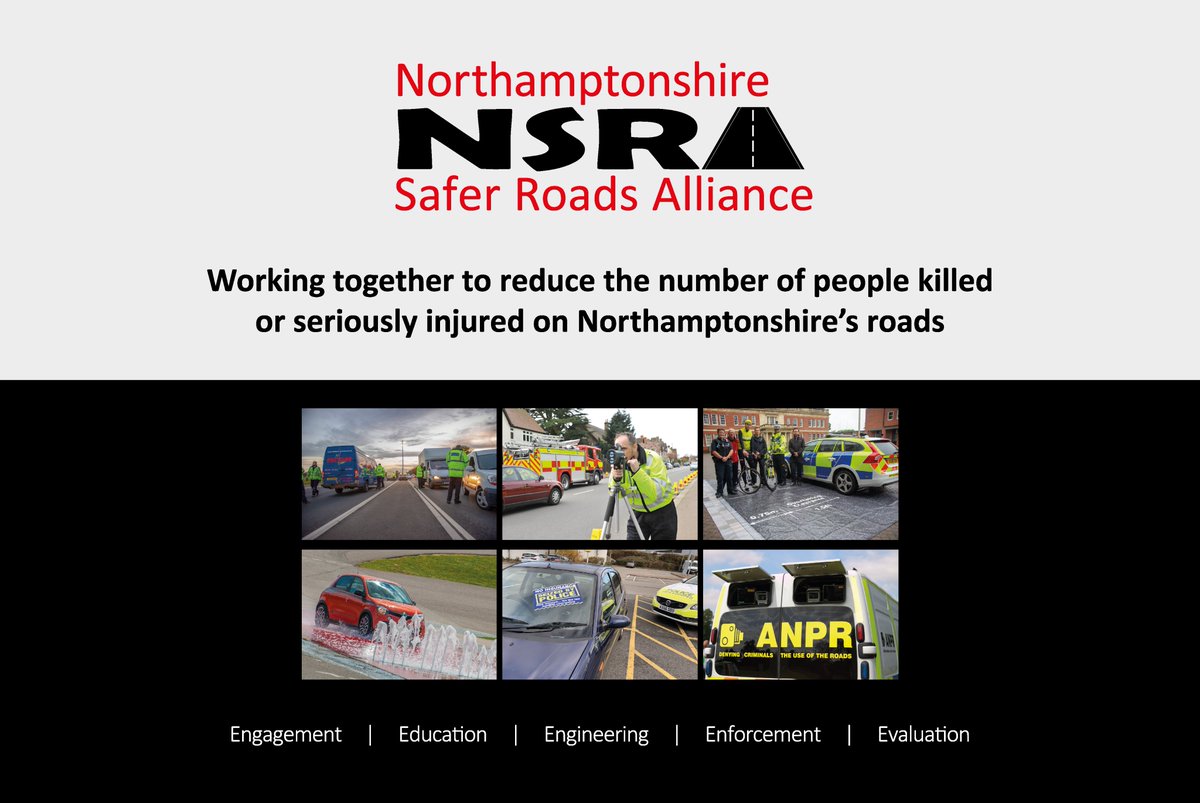 As it is #FollowFriday why not give @NN_Safer_Roads a follow?
It is the account of the Northamptonshire Safer Roads Alliance made up of <a href="/NorthantsPolice/">Northants Police</a> <a href="/northantsfire/">Northamptonshire Fire & Rescue</a> @NNHighways <a href="/rsnorthants/">Road Safety</a> <a href="/NorthantsOPFCC/">NorthantsOPFCC</a>  - working together to make roads safer.