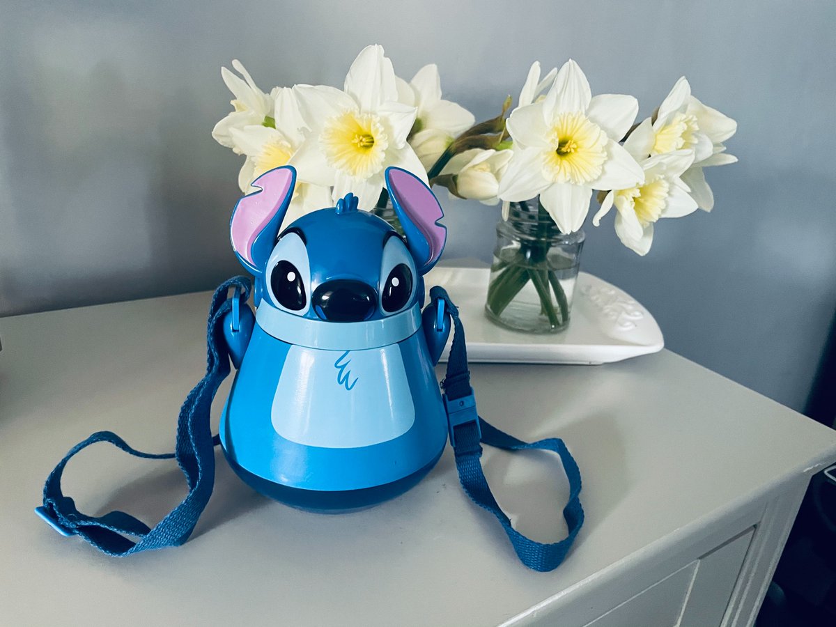 My 3 year old son (and me!) is loving the new Stitch water bottle from @shopdisney he’s sooo #cute! #liloandstitch #disney #shopdisney
