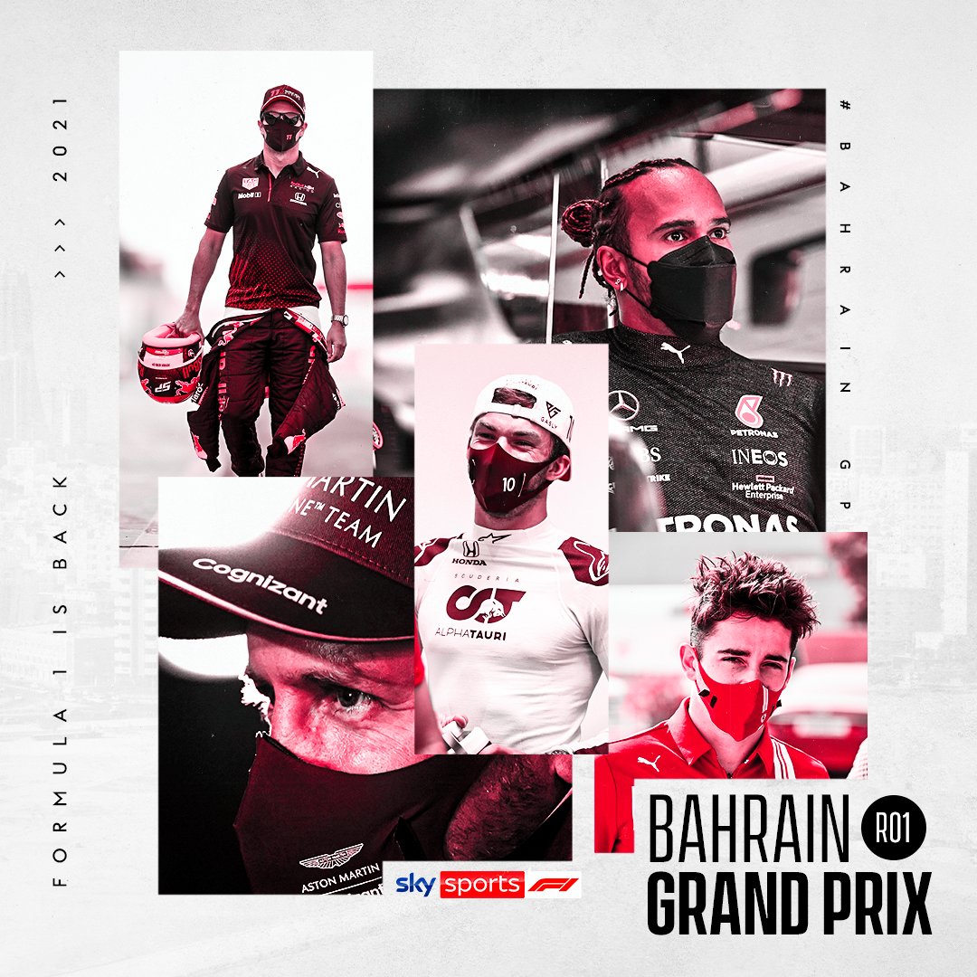 SkySportsF1's tweet photo. #F1 is back! 👊

Who's ready?

📺 Practice 1 | Live from 11:00 AM
📺 Practice 2 | Live from 2:45 PM

#SkyF1 | #F1 | #BahrainGP 🇧🇭 https://t.co/iEbubf4F9G