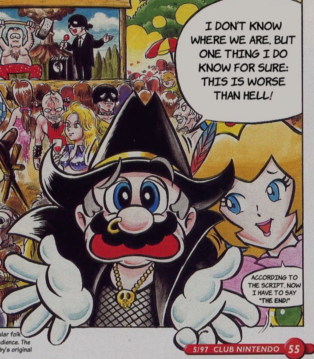 Club Nintendo Germany's comics were on drugs 