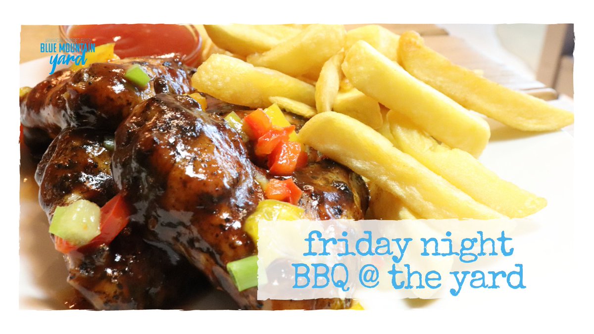 Saturday Night Feast @ The Yard - 5pm-8pm

Boneless Jerk Chicken Breast
BBQ Ribs
Curried Chicken
Rice and Peas
Chips
Coleslaw

All for £20 per person
Available for walk-in collection orders only <a href="/RushdenLakesSC/">Rushden Lakes 🌊</a>