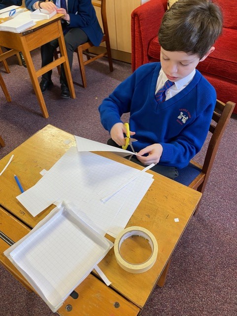 All week long in Maths, the Year 6 children have been looking at using and applying their mathematical knowledge to solve problems. Today they explored how they could construct different size boxes from a 20 x 20cm piece of paper.

#Year6 #Maths #Academic #Learning #Telfordwrekin