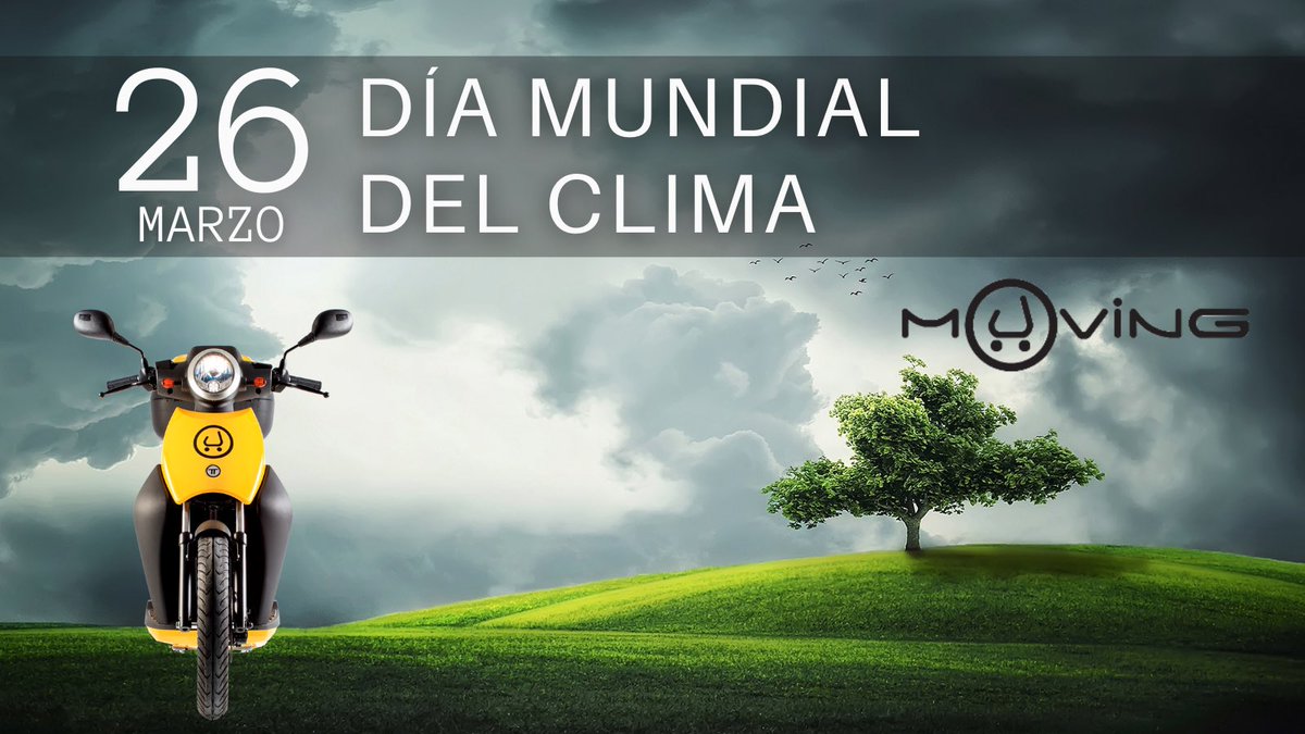 🟡 #muévetesindejarhuella con nuestro Bono:

🌟50 min X 10€

#díamundialdelclima 
#motosharing 
#movilidadsostenible 
💛🛵