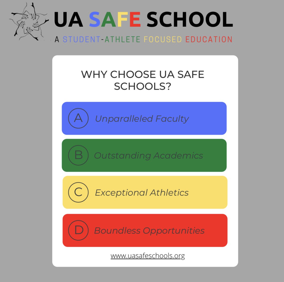 uaSAFEschool's tweet photo. A unique high school for student-athletes looking to achieve remarkable career success within the sport industry. https://t.co/ZKxQirAcoQ