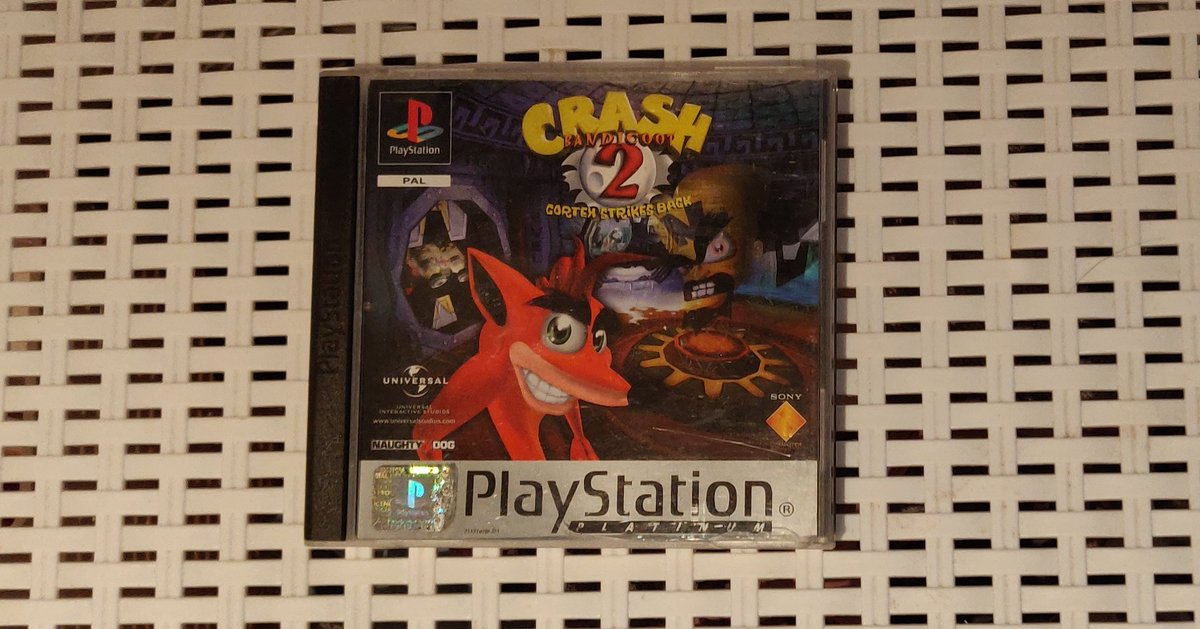  #100Games100DaysDay 65/100: Crash 2 ( #PS1, 1997)My favourite of the original Crash trilogy, just the right mix of refined platforming without too many gimmicks like the third game.Getting 101% is a right of platforming passage.