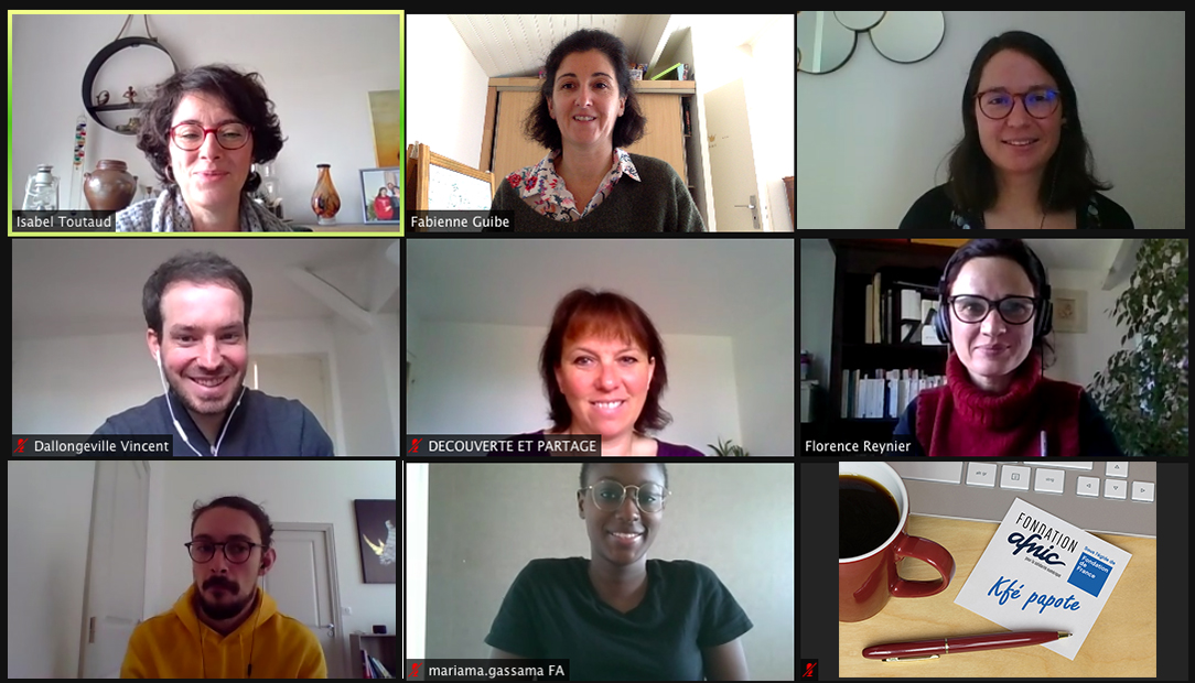 Ce matin c'était notre premier "Kfé papote" autour de <a href="/ReconnectCloud/">Reconnect</a> et <a href="/ValentineDl/">Valentine Blot</a> ! Merci Emmanuelle Rancurel, <a href="/MadionaGui/">Guillaume Madiona</a> <a href="/IcomProvence/">Provence Icom</a>, Vincent Dalongeville, <a href="/Floreyn05/">Florence REYNIER</a> et @fguibe pour vos votre participation et vos échanges ! D'autres rendez-vous à venir prochainement !