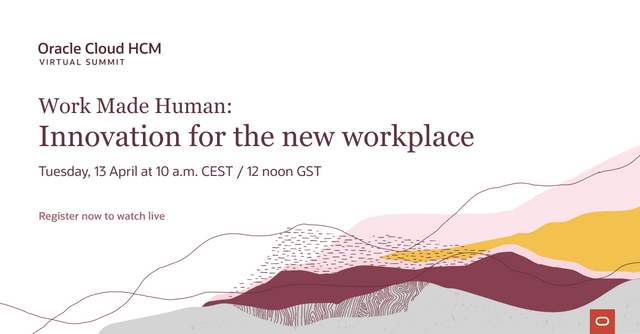 Jclapalut's tweet photo. Thought leaders, #HR practitioners, and @Oracle executives share real-world strategies to help #employees feel included and be productive. Join the #OracleHCMCloud event for free on 13 April. Register: https://t.co/ythdGBy4Yp https://t.co/sGBaRfLhqH
