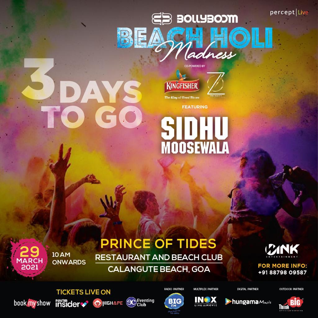 HungamaOTT's tweet photo. #GOAAA! Get ready for this Beach #Holi Madness by @BollyBoomIndia featuring #Punjabi sensation @iSidhuMooseWala
๐ https://t.co/GaKqJJDjaf @PerceptEMC https://t.co/80kkFF9LDZ
