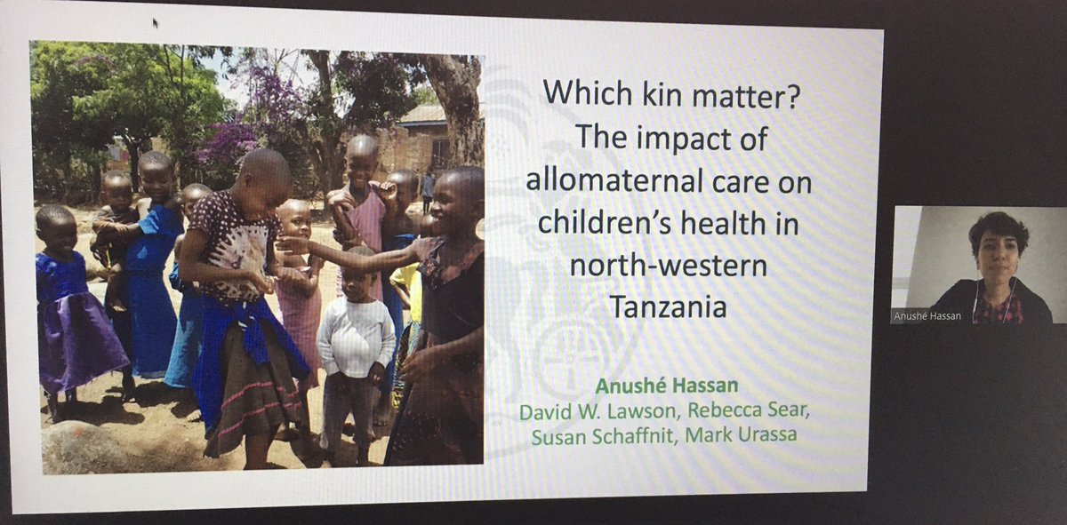 RebeccaSear's tweet photo. Detailed examination of childcare from allomothers & child health in Tanzania by @anushehassan suggests few associations. Because allocare makes no difference, inadequate data or cos families are managing childcare so all kids have similar outcomes? #NullResultsMatter #ehbea2021 https://t.co/9oVbixhcCQ