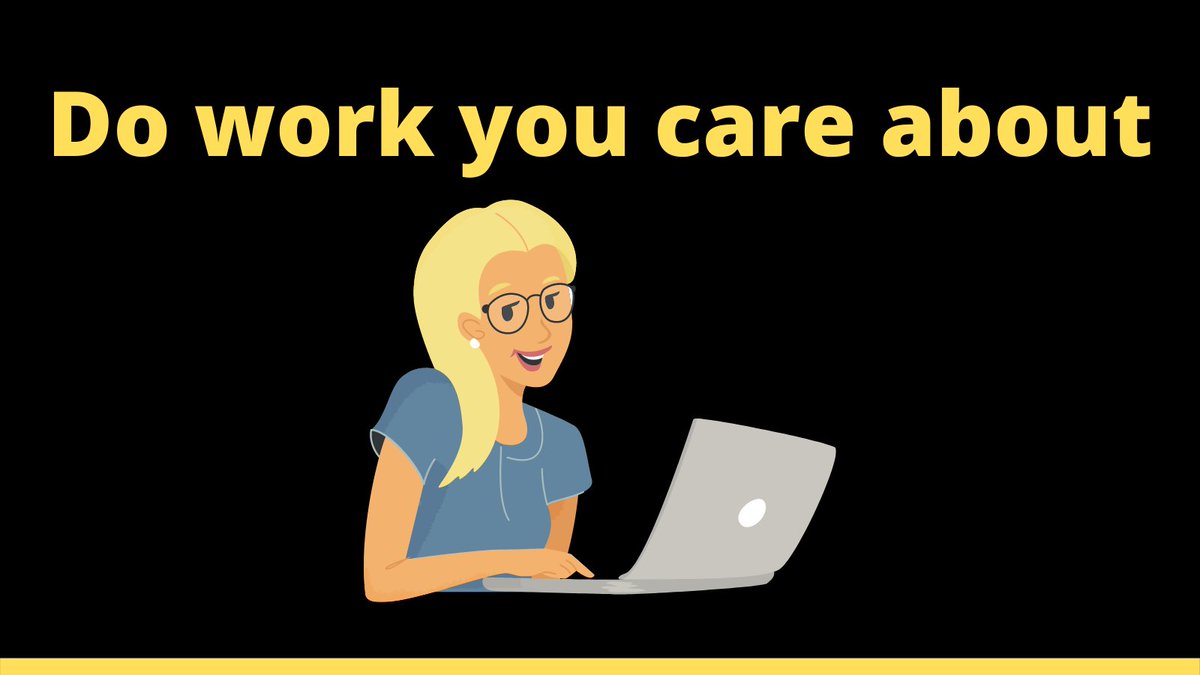 jope_matthew's tweet photo. "Do work you care about."

There’s no doubt that running a business takes a lot of time. Steve Jobs noted that the only way to be satisfied in your life is to do work that you truly believe in. #SteveJobs #Entrepreneur #Entrepreneurship https://t.co/VOczxurTtX