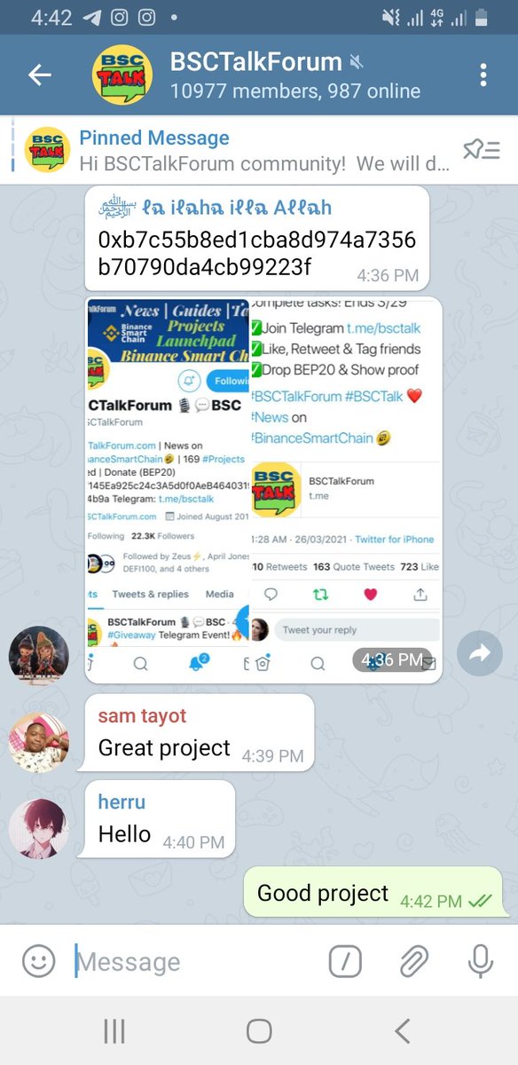 Isabella Ella (@isabella74053) on Twitter photo Great project.
<a href="/Sophia171992/">Sophia Olivia</a>
<a href="/siraj1817/">NFT Hunter | Tabi 🟧 | ❤️ $BLOCK | $STYLE| 🐉 $MON</a>
0xfFc5B3aa4FC222e3457dE8d3378B64E0Cd802b71 Great project.
<a href="/Sophia171992/">Sophia Olivia</a>
<a href="/siraj1817/">NFT Hunter | Tabi 🟧 | ❤️ $BLOCK | $STYLE| 🐉 $MON</a>
0xfFc5B3aa4FC222e3457dE8d3378B64E0Cd802b71