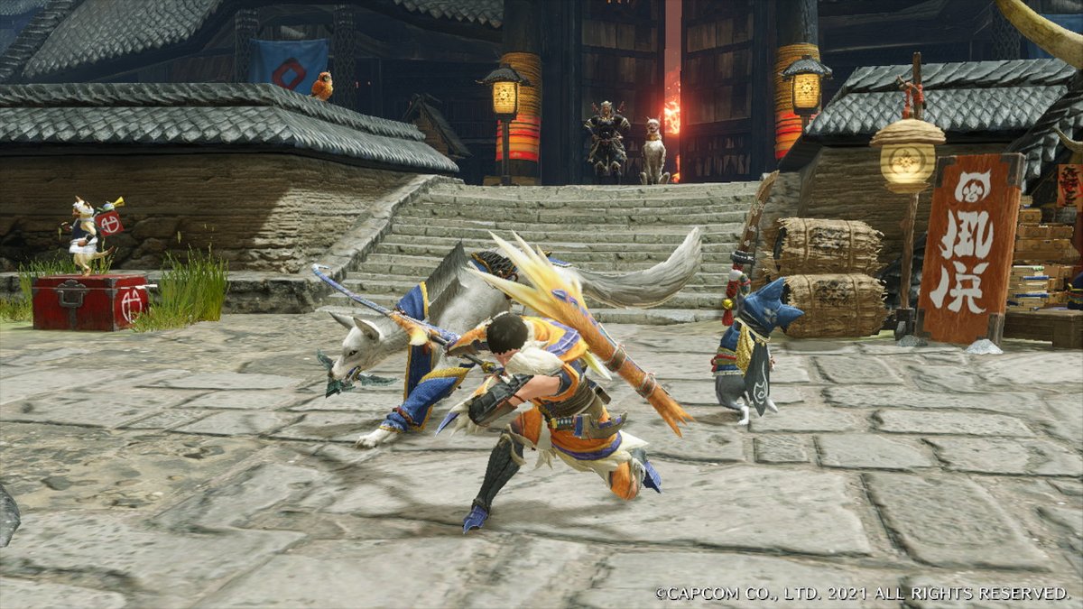 DLvier's tweet photo. Happy Hunting #MHRise #MonsterHunter #NintendoSwitch https://t.co/ydpp6kHnrU