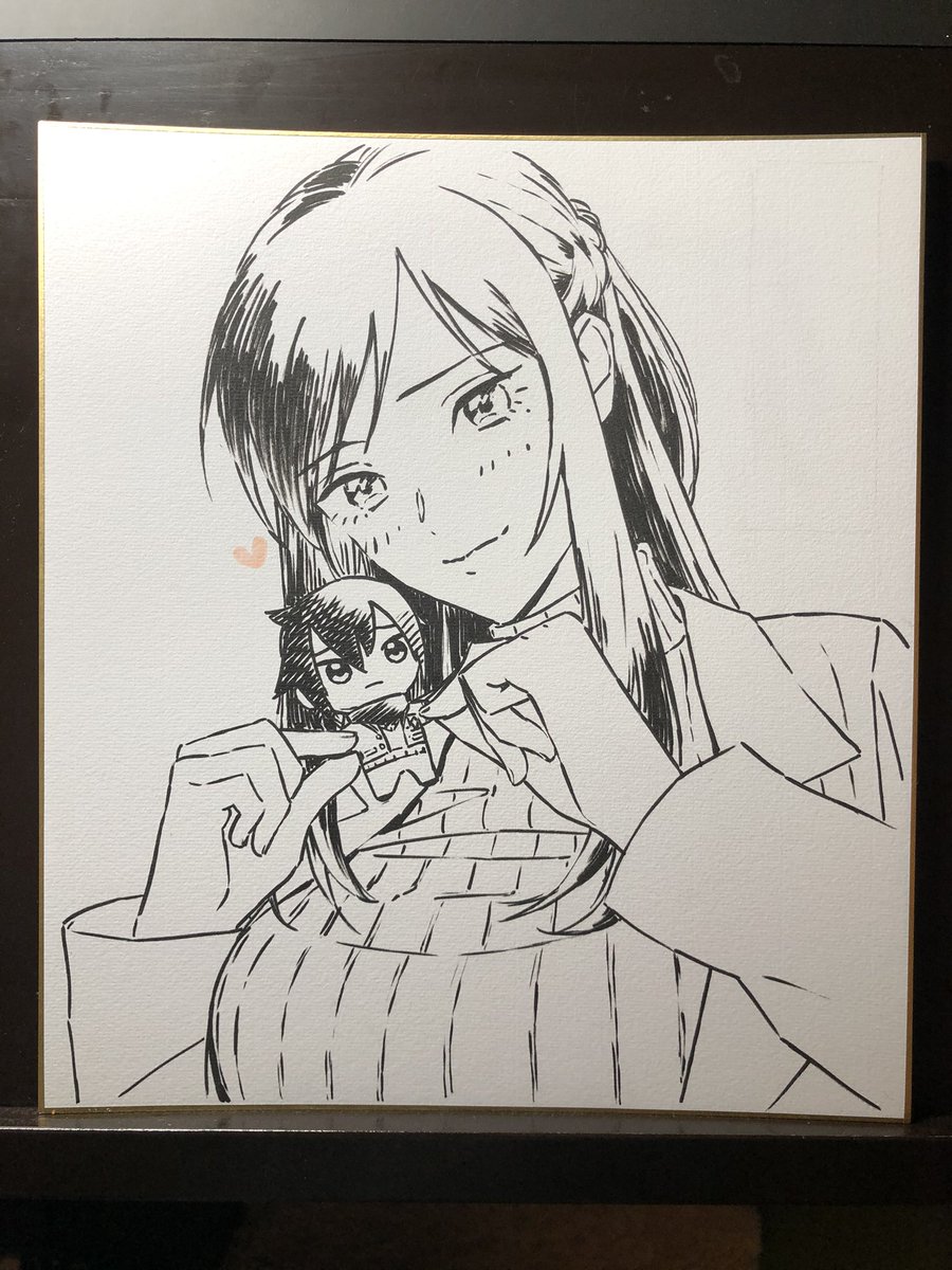 桃山先生描きました 