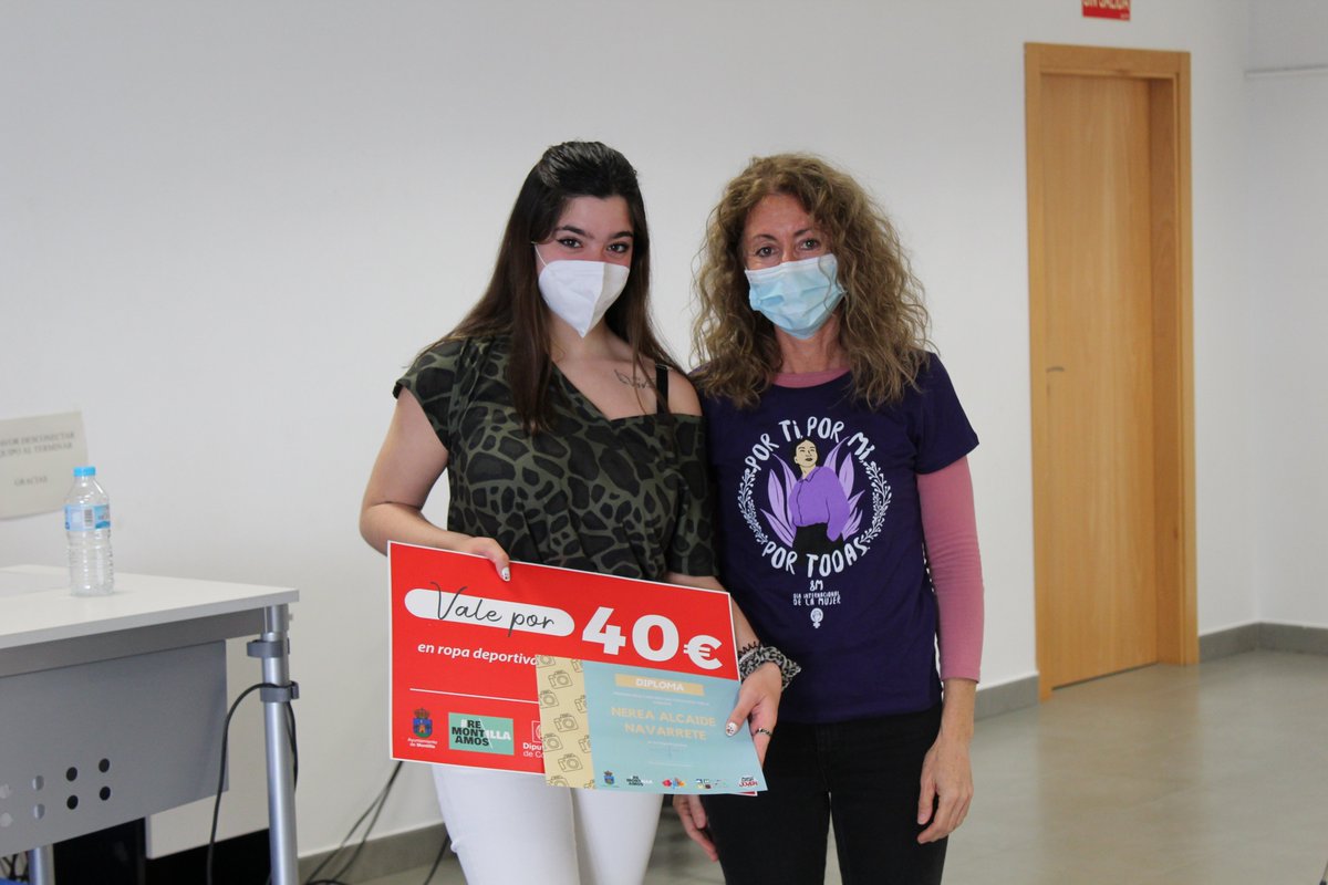 Ayto_Montilla's tweet photo. El @CijMontilla entrega los premios del concurso ‘Una foto por la igualdad’

La actividad ha contado con la participación de hasta 22 fotografías, y doce de ellas quedarán expuestas en el Centro Cultural y en la Casa Joven y centro educativos

Info ➡️ https://t.co/Jo2vIHXvM8 https://t.co/btzx669Rgs