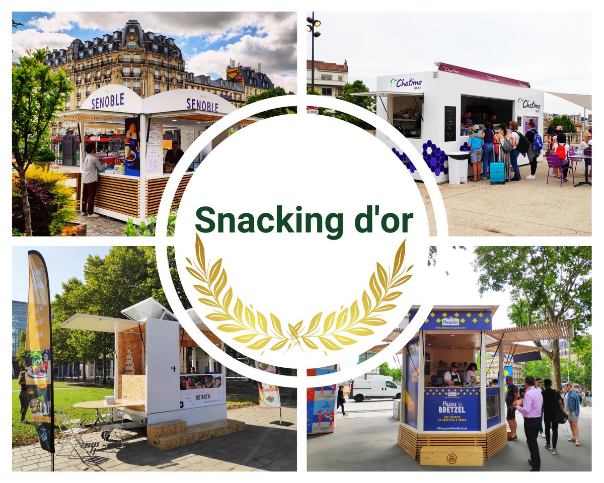 Picnic_Kiosque's tweet photo. PICNIC est lauréat au titre de Snacking d’Or par @francesnacking
dans la catégorie “CONCEPT MATÉRIEL”. 🏅💚
#snackingdor2021 #francesnacking #startup #startupecosystem #architecturemodulaire #kiosque #popupstore #FrenchFab #enjeux #innovation #entreprenariat https://t.co/mc4JSWDw9p