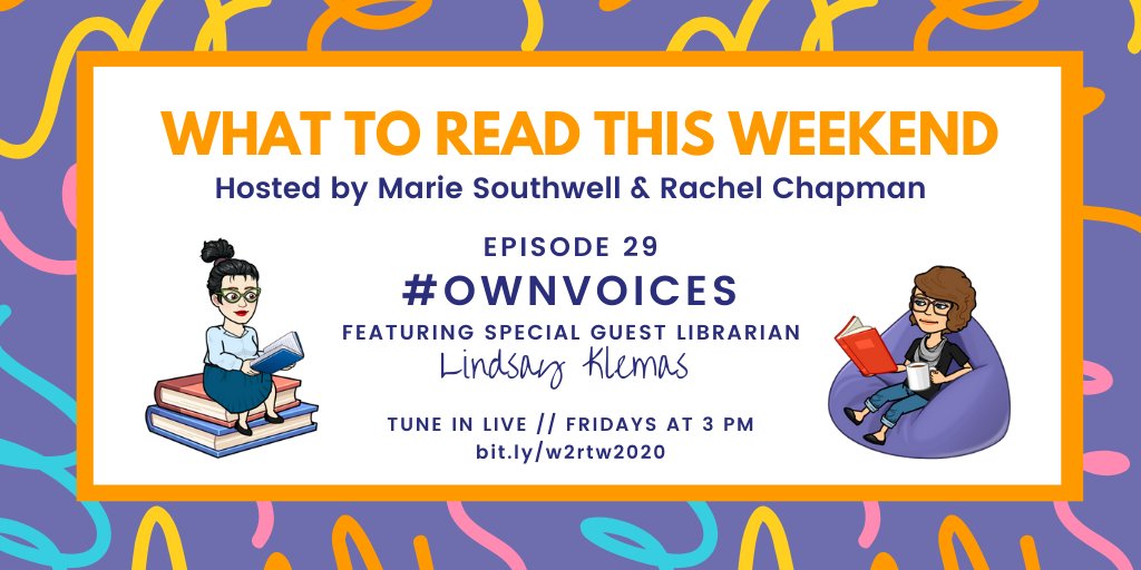 BklynLibrarian's tweet photo. ๐ BOOKMARK this episode! ๐ Episode 29 of #OWNVOICES in YA and MG with librarian Lindsay Klemas from Forest Hills High School debuts today! ๐ More info WHAT TO READ THIS WEEKEND (or SPRING BREAK) with @marie_southwell & I is at https://t.co/yVNBvxfU9C ๐ #w2rtw https://t.co/28X9RPgDgT