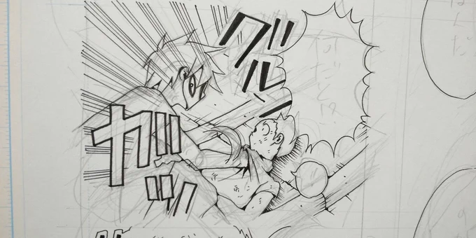 今日の集中線🤩
#ArtistOnTwitter #イラスト #イラスト好きさんと繋がりたい #漫画 #ジャンプルーキー 
