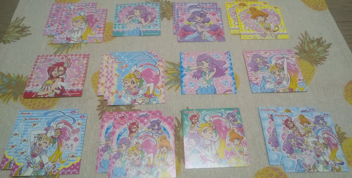 O Xrhsths びーんさん プリキュア 今年の推しはまなつ様ー サマー Sto Twitter プリキュアバッグクッキーの シールは一通りコンプ イラストはオリジナルで文句無しの可愛いさ