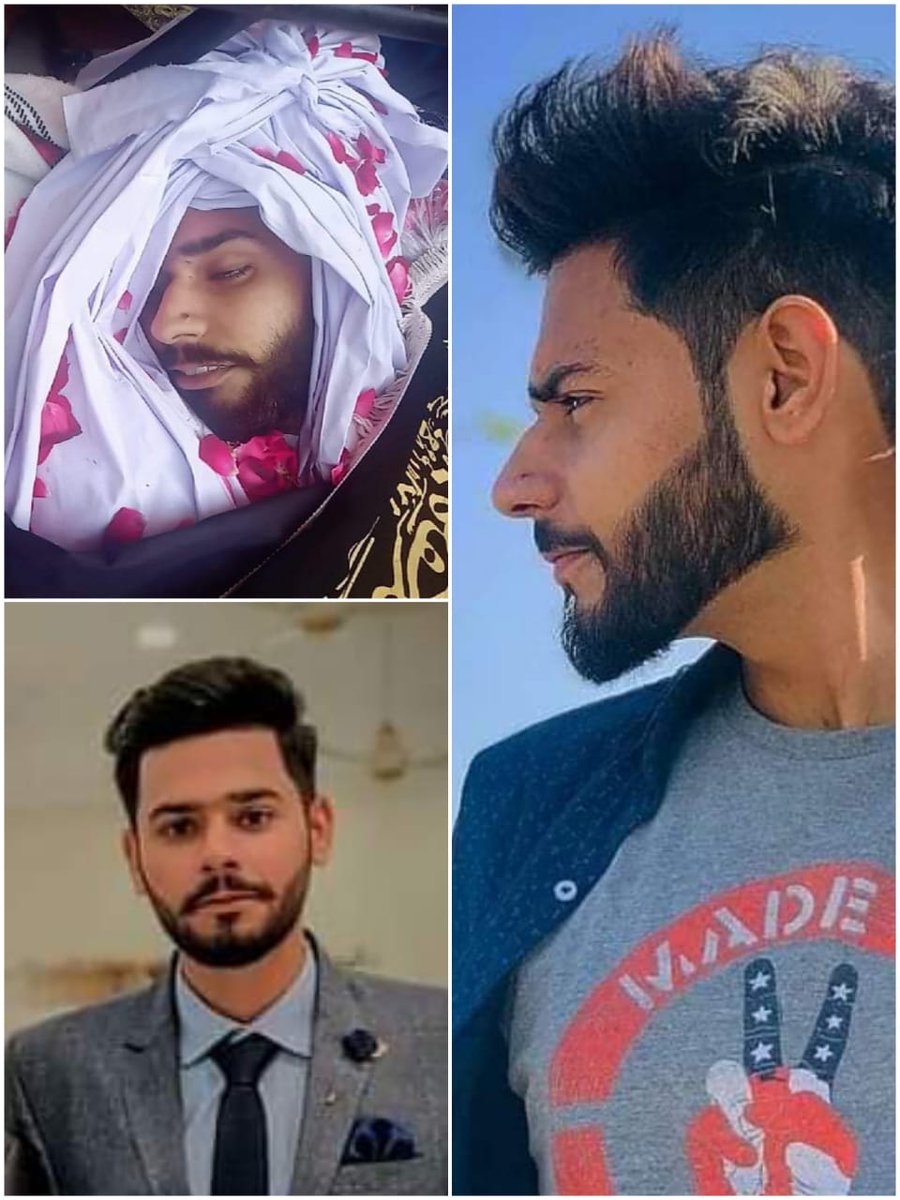 SyedIrfanZahid1's tweet photo. Jawad was brutally killed by a group  of motorcyclists over a verbal dispute in a cricket match. We demand authorities to take immediate action and punish all those who are responsible for this cold-blooded murder. 
#justiceforjawad
@UsmanAKBuzdar @OfficialDPRPP @iqrarulhassan https://t.co/AJSxTPm3ou