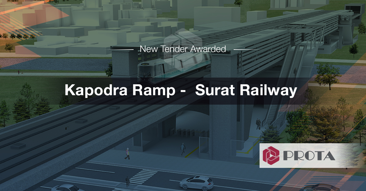 ProtaGroup's tweet photo. Yakın Doğu’daki İlk Projemizi Aldık!
İnşaatı Gülermak- Sam India tarafından gerçekleştirilen, Kapodra Ramp - Surat metro projesinin istasyonlarının bütün disiplinlerinin BIM tasarım hizmetlerini, Tümaş India ile beraber gerçekleştireceğimizi gururla duyururuz. https://t.co/Fim2drrluT