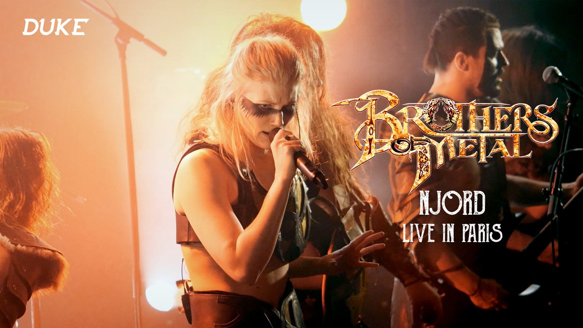 Duke TV (@officialduketv) on Twitter photo Two months before the world got locked down, Brothers of Metal took Paris by storm.
Check out this wild live rendition of instant classic ‘Njord’!
🎥 youtu.be/6nSdODTrRA8
💿 “Emblas Saga” @AFM_Records
In partnership with <a href="/MetalObs/">Metal Obs' Magazine</a>
<a href="/SiblingsofMetal/">Brothers of Metal</a> <a href="/HIMmedia1/">H.I.M MEDIA</a> <a href="/lamaroquinerie/">La Maroquinerie</a> Two months before the world got locked down, Brothers of Metal took Paris by storm.
Check out this wild live rendition of instant classic ‘Njord’!
🎥 youtu.be/6nSdODTrRA8
💿 “Emblas Saga” @AFM_Records
In partnership with <a href="/MetalObs/">Metal Obs' Magazine</a>
<a href="/SiblingsofMetal/">Brothers of Metal</a> <a href="/HIMmedia1/">H.I.M MEDIA</a> <a href="/lamaroquinerie/">La Maroquinerie</a>