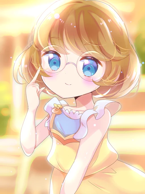 #precure
メガネっ子美少女!( ⚯ )? 