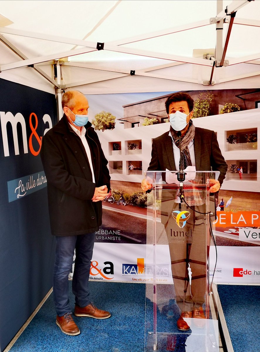 #Herault : la <a href="/VilleLunel/">Ville de Lunel</a> et <a href="/SoujolP/">Pierre Soujol</a> concentrent leurs efforts sur l'amélioration du cadre de vie de ses 26 500 habitants grâce au dispositif "Action Cœur de Ville" et sa future résidence bâtit par <a href="/MetApromotion/">Groupe M&A</a> "La Villa Blanche" 1200m2 pour un coût estimé de 3 millions d'€