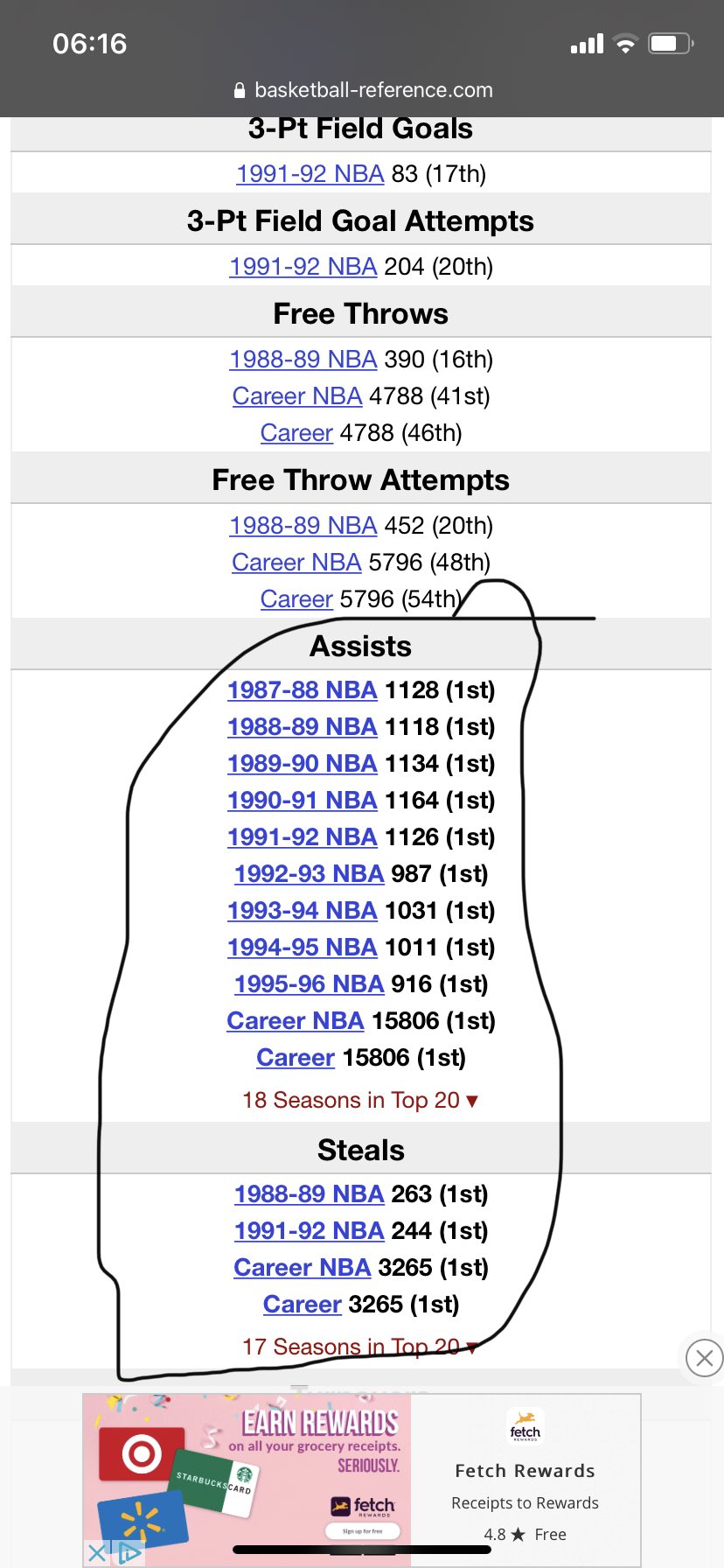 Happy 59th birthday to John Stockton.  
My player of all-time. 