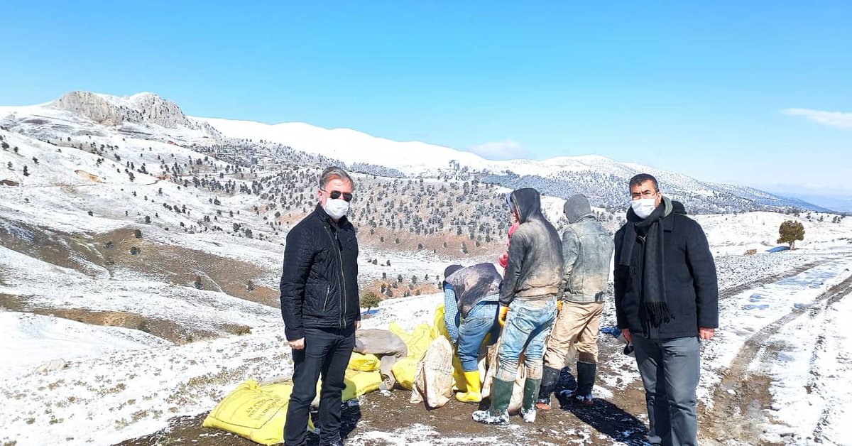 #Konyaaltı #Doyran mahallemizdeki meralar için İl Müdürlüğümüzce hazırlanan Mera #Islah ve Amenajman Projesi kapsamında 2021 yıllı proje çalışması takvimine göre kaliteli #kabayem üretimini artırmaya yönelik gübreleme çalışması yaptık. #GelecekTarımda