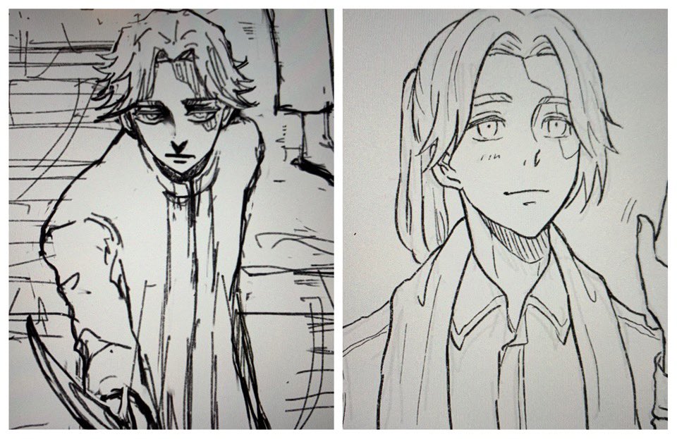 卍ハマりたての頃に描いてた🐶と
最近描いた🐶並べて風邪ひいた…… 