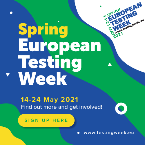 European Testing Week on Twitter "Help us spread the word about the