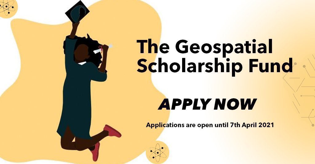 It’s 12 days until The Geospatial Scholarship Fund deadline If you have an offer from a UK university to study: a) An undergraduate degree in geography or related geoscience b) A Master’s degree in GIS or with a significant component of GIS Apply 👇🏾 geospatialscholarshipfund.com/scholarships/