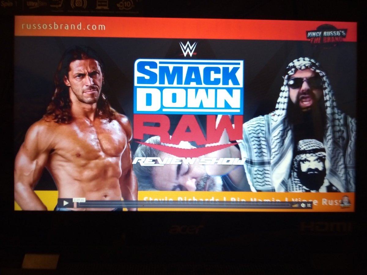 scottysmithmate's tweet photo. It's RAW&amp;SD review time with @Bin_Hamin &amp; @bWoStevie!!! Great review of the worst shows on TV, Bin I do have to say that #SamiZayn is doing his best work you're 💯% correct Bin!!! Check this out on https://t.co/KCaZdsEhlY. #HackerHamin #RussosBrand #bWo #HaminMediaGroup https://t.co/1FHBkwDYx8