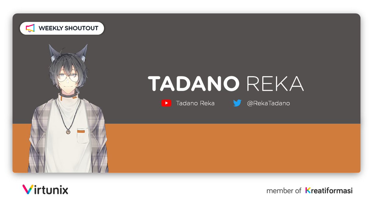 virtunix's tweet photo. Hello, my name is Tadano Reka. I am a Werewolf trying to find a new life in the city. During the day, working at a Flower Shop as an Assistant and at night, I accompany you to chat casually.
#Virtunix #VtuberID #ENVtuber #VTuber #VtuberIndonesia #WeeklyShoutOut #ItsReka https://t.co/SYHTRC4y3v