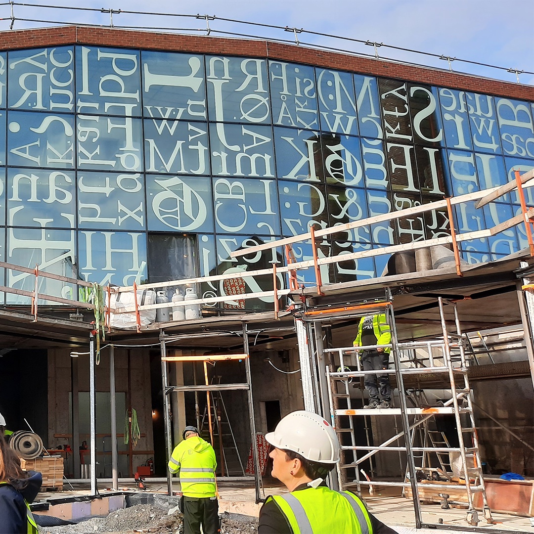 AT_BRUECKNER's tweet photo. Take a look at this exciting building site! We are currently working on the @iddismuseum (Norwegian Printing Museum) in Stavanger.
Photos: May Tove Nyrud
#atelierbrueckner #FollowTheRedFish #onsite #architecture #scenography #stavanger #exhibition #printingmuseum https://t.co/PVxansTD5L