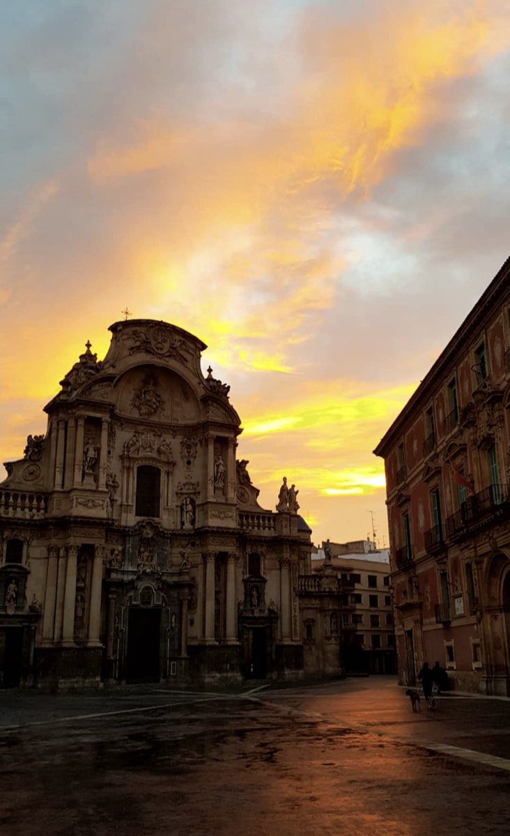 pues para no existir Murcia es bien bonita por las mañanas 💖